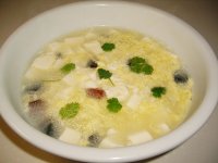 皮蛋豆腐蛋花羹