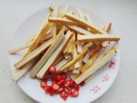 蚝油韭黄炒香干