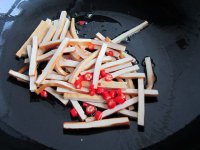 蚝油韭黄炒香干