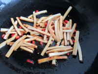 蚝油韭黄炒香干