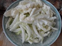 栗蘑炒白菜