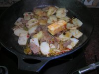 奶酪泡菜炒年糕