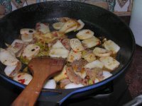 奶酪泡菜炒年糕