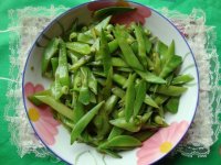 炒扁豆丝