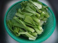 培根炒菜心