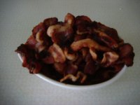 培根炒菜心