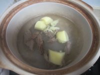 咖喱牛肉豆腐粉丝汤