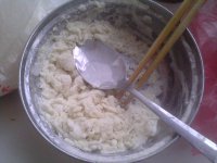 萝卜丝鸡蛋疙瘩虾米汤