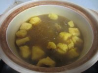 油豆腐牛肉粉丝汤