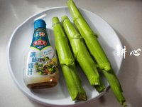 鸡汁炒芥蓝头