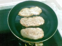 小芝麻肉糜饼