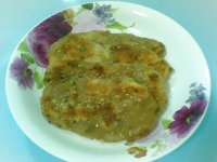 小芝麻肉糜饼