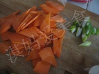 辣椒胡萝卜炒杏鲍菇