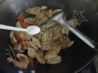 辣椒胡萝卜炒杏鲍菇