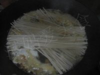 蔬菜炝汤面