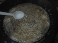蔬菜炝汤面