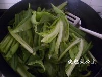 豆豉炒油麦菜