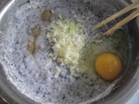 黑豆渣鸡蛋饼