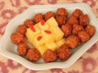 菠萝鸡球