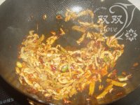 香辣榨菜肉丝面