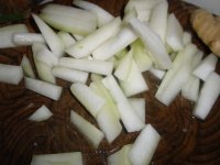 蚝油炒冬瓜条