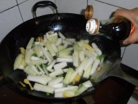 蚝油炒冬瓜条
