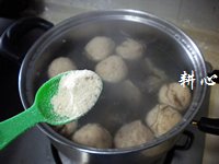 发菜贡丸汤