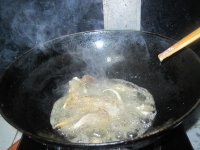 油炸鲜蘑
