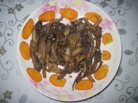 油炸鲜蘑