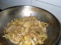 圆葱炒蛋