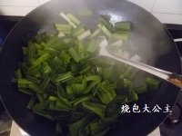 蒜苗炒肉