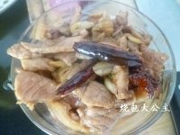 蒜苗炒肉