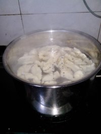 白菜面疙瘩汤