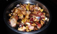 冬菇蒸鸡肉