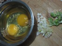 香菇鸡蛋炒饭