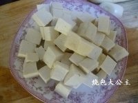 葱烧豆腐