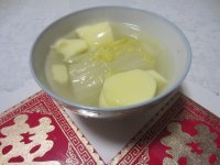 娃娃菜日本豆腐汤