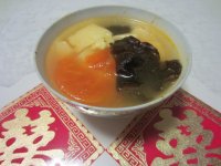 番茄豆腐木耳汤