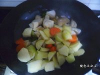 素烧土豆杏鲍菇