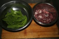 荷兰豆滑肉片