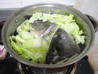 枸杞鱼头白菜汤
