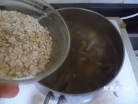 香菇菠菜燕麦粥