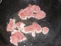 莴笋炒肉片