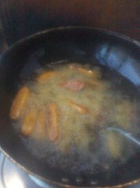 玉米面饼子