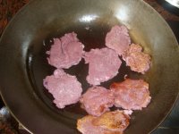 紫薯豆渣饼