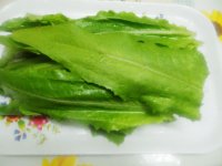 干豆腐炒油麦菜