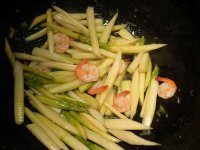 芦笋炒虾仁