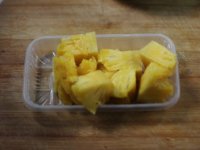 菠萝黑米汁烧肉