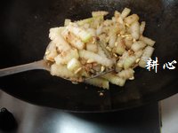 肉松炒冬瓜
