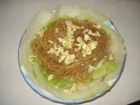 蒜蓉粉丝蒸白菜